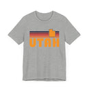 Utah T-Shirt Retro - Adult Unisex Utah T Shirt-11