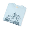 Wyoming Graphic Tee - Mountain Illustration Wyoming T Shirt