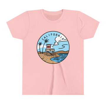 Buy pink California Youth T-Shirt - Unisex Kids California Shirt