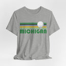 Golf Michigan T-Shirt - Retro Golf Unisex Michigan Shirt-20