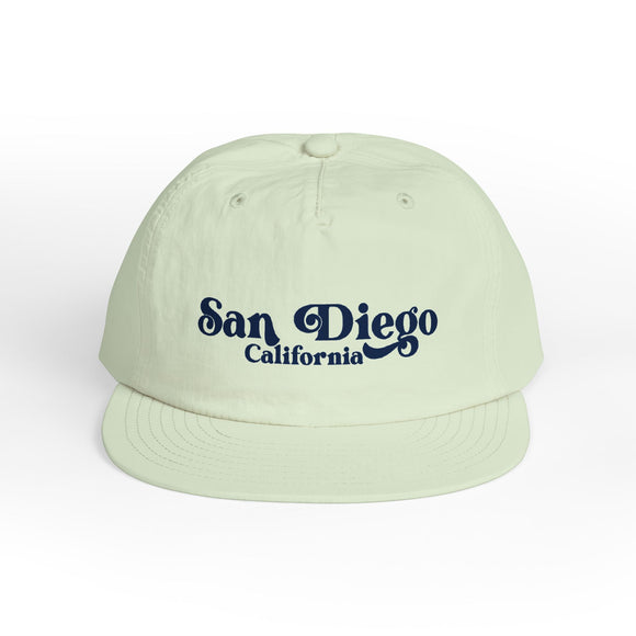 San Diego, California Retro Surf Cap