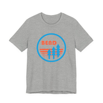 Bend Oregon T-Shirt Retro Forest - 0