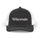 Wisconsin Snapback Trucker Cap - Embroidered Wisconsin Hat-2