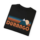 Durango, Colorado Graphic Tee, Comfort Colors Retro Unisex Durango T shirt, Mountain Adventure Shirt-27
