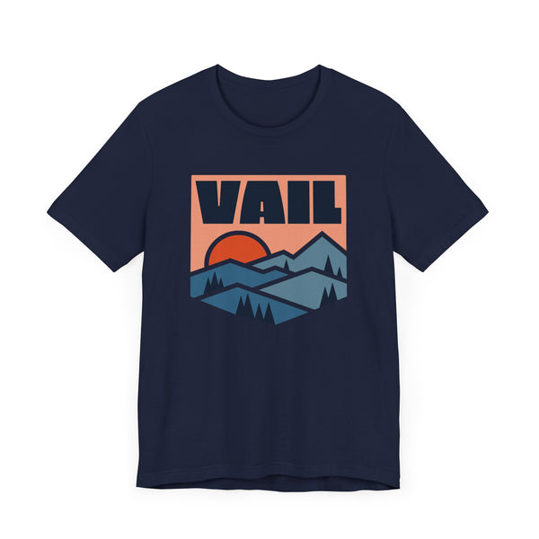Vail, Colorado T Shirt - Retro Graphic Tee