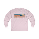 Jackson Hole, Wyoming Long Sleeve Shirt - Retro Unisex Jackson Hole Long Sleeve Tee-7