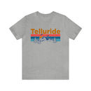 Telluride, Colorado Shirt - Mountain Sunset Unisex Telluride T-Shirt-2