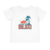 Biloxi, Mississippi Toddler T-Shirt - Retro Palm Tree Toddler Biloxi Shirt