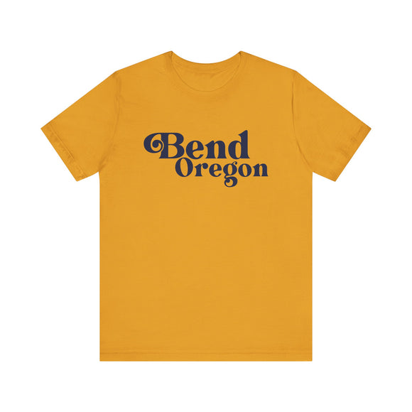 Bend, Oregon Graphic Tee, Casual T-Shirt, Vintage Style Shirt