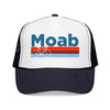 Kids Moab, Utah Trucker Hat Foam Bike - Youth Snapback Cap