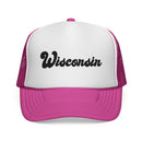 Wisconsin trucker hat | State outline, vintage script-6