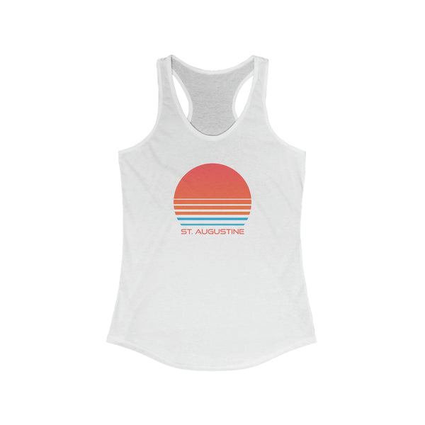 St. Augustine, Florida Women's Racerback Tank Top