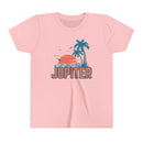 Jupiter, Florida Youth Shirt - Retro Palm Tree Jupiter Kid's T-Shirt-3