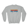 Crested Butte Youth Sweatshirt - Unisex Kid's Crested Butte Crewneck Sweatshirt