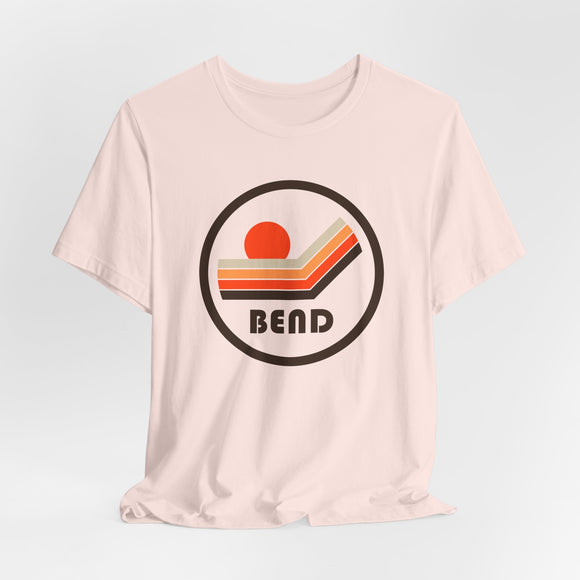 Bend, Oregon T-Shirt - Sunset Mountain Graphic Tee
