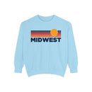 Midwest Sunset Stripes Sweatshirt | Comfort Colors - 100% Cotton-5