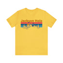 Jackson Hole, Wyoming Shirt - Mountain Sunset Unisex Jackson Hole T-Shirt-105