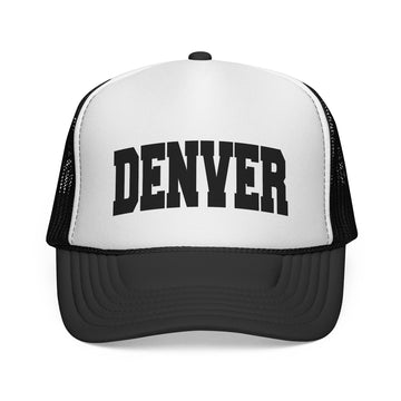 Denver, Colorado Collegiate Style Trucker Hat - 0