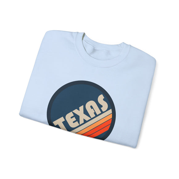 Texas Sweatshirt - Retro Graphic Crewneck