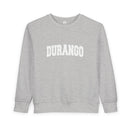 Durango, Colorado Toddler Sweatshirt - Durango Toddler Crewneck Sweatshirt-1