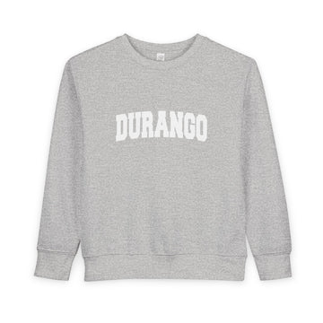 Durango, Colorado Toddler Sweatshirt - Durango Toddler Crewneck Sweatshirt