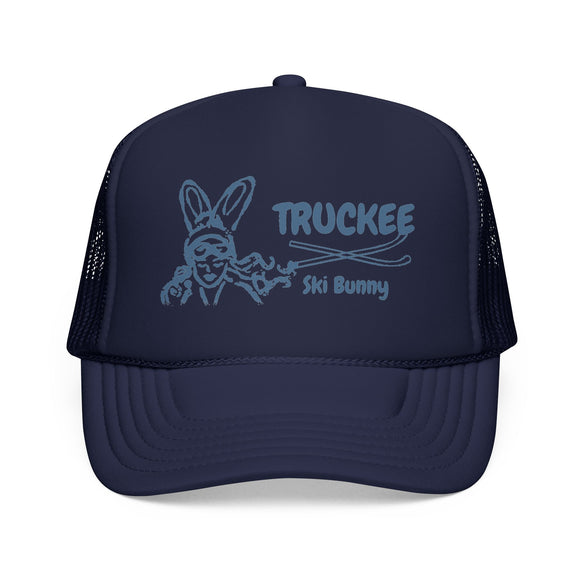 Truckee, California Ski Bunny Trucker Hat
