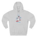 Premium Vail, Colorado Skiing Snowman Hoodie-2