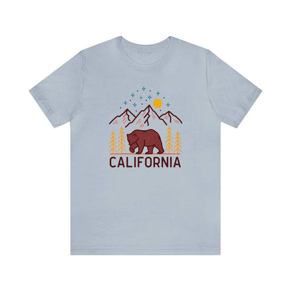 California T-Shirt - Retro Unisex California Shirt