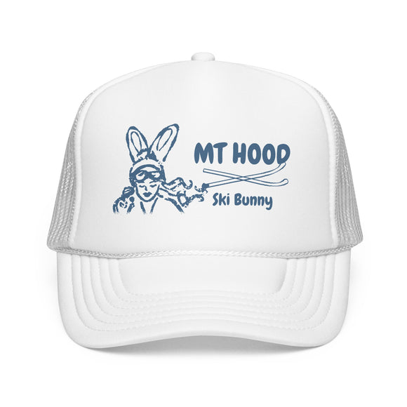Mt Hood, Oregon Ski Bunny Trucker Hat