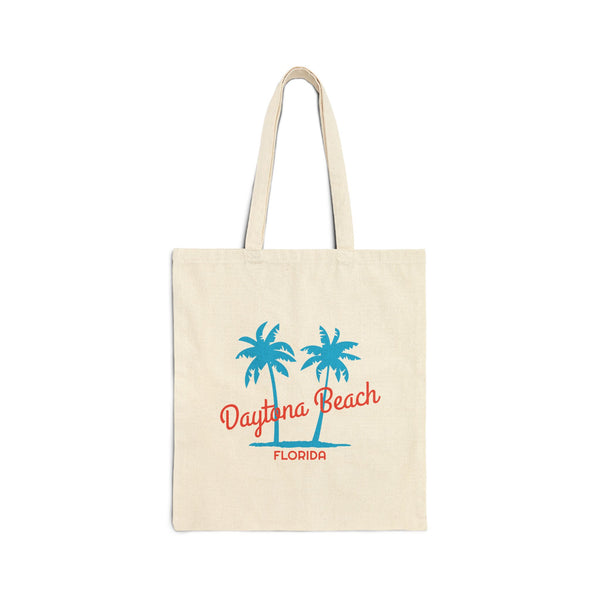 Daytona Beach, Florida, Cotton Canvas Daytona Beach Tote Bag