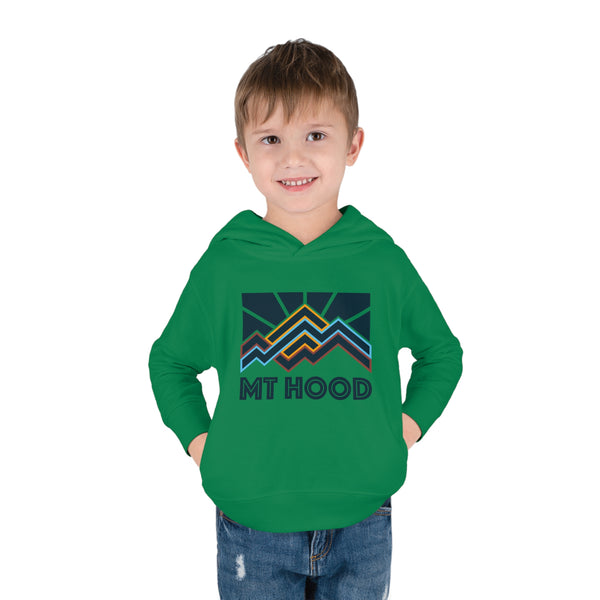 Mt Hood, Oregon Toddler Hoodie - Unisex Mt Hood, Oregon Toddler Sweatshirt