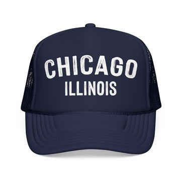 Chicago, Illinois Trucker Hat - Chicago Cap