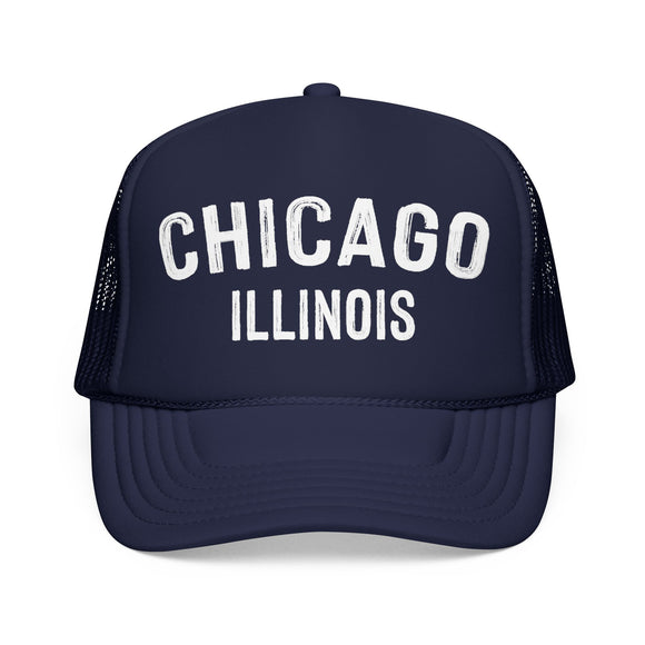 Chicago, Illinois Trucker Hat - Chicago Cap
