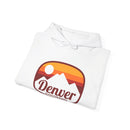 Denver, Colorado Hoodie - Retro Ombre Unisex Denver Hoodie Sweatshirt-17