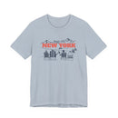 New York Après-ski T-Shirt - Vintage Mountain Graphic Tee-4