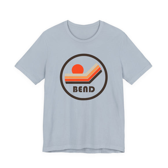 Bend, Oregon T-Shirt - Sunset Mountain Graphic Tee