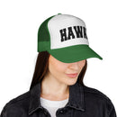 Hawaii Retro Collegiate Style Trucker Hat-16