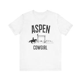Aspen, Colorado Cowgirl Graphic Tee