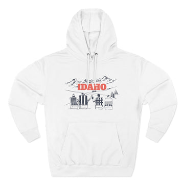 Premium Idaho Après-ski Hoodie - Unisex Sweatshirt