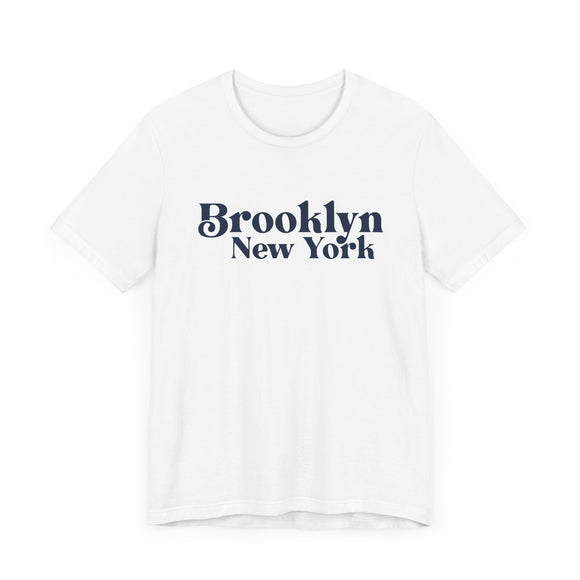 Brooklyn New York Graphic Tee, Casual T-Shirt, Vintage Style Shirt