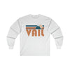 Vail, Colorado Long Sleeve Shirt - Retro Unisex Vail Long Sleeve Tee