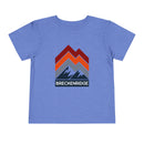 Breckenridge, Colorado Toddler T-Shirt - Retro Palm Tree Toddler Breckenridge Shirt-3