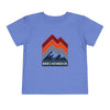 Breckenridge, Colorado Toddler T-Shirt - Retro Palm Tree Toddler Breckenridge Shirt