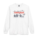Truckee, California Après-ski Long Sleeve Shirt - Mountain Retro Skiing-2