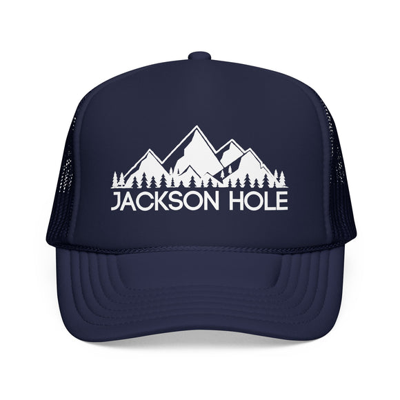 Jackson Hole, Wyoming Trucker Hat - Jackson Hole Cap
