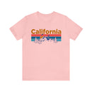 California T-Shirt - Mountain Sunset Unisex California Shirt-10