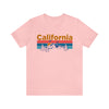 California T-Shirt - Mountain Sunset Unisex California Shirt