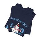 Jackson Hole, Wyoming T Shirt - Ski Snowman Graphic Tee-15