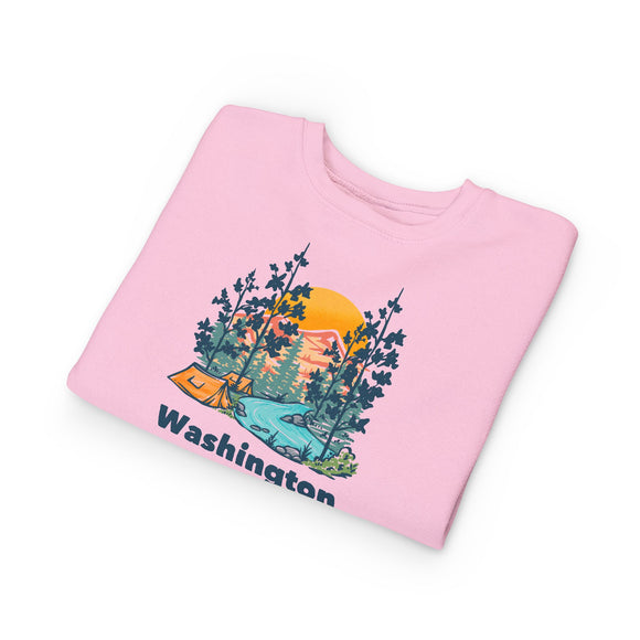 Washington Toddler Sweatshirt - Washington Toddler Crewneck Sweatshirt