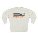 Premium Park City, Utah Retro Mountain Graphic Sweatshirt-1